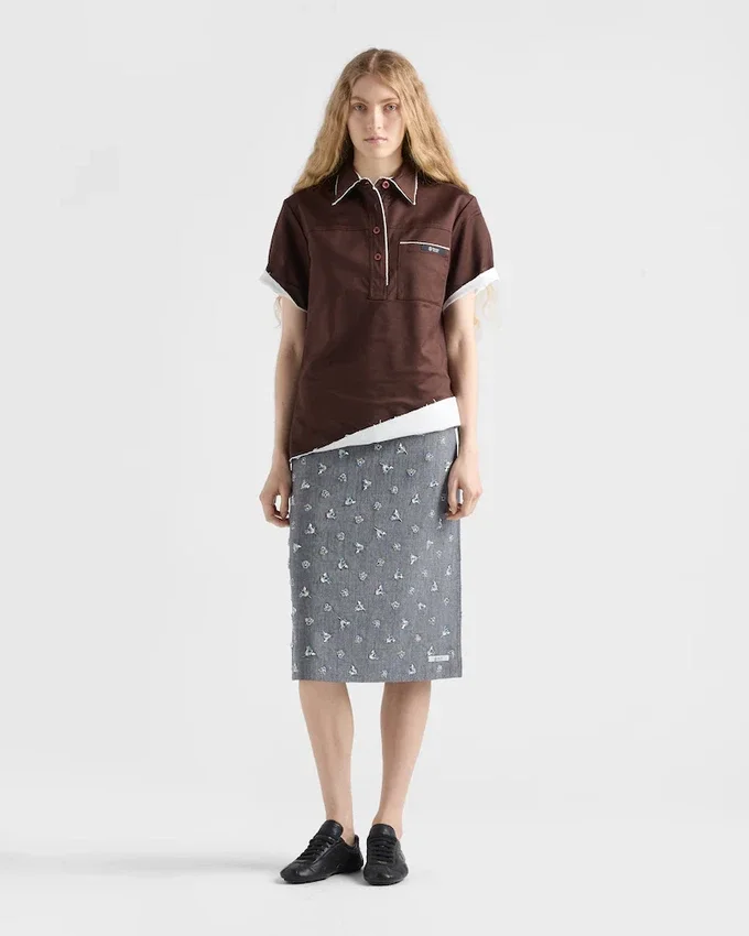 Koszulka polo z bawełny Lisle Koszulka polo z bawełny Lisle
