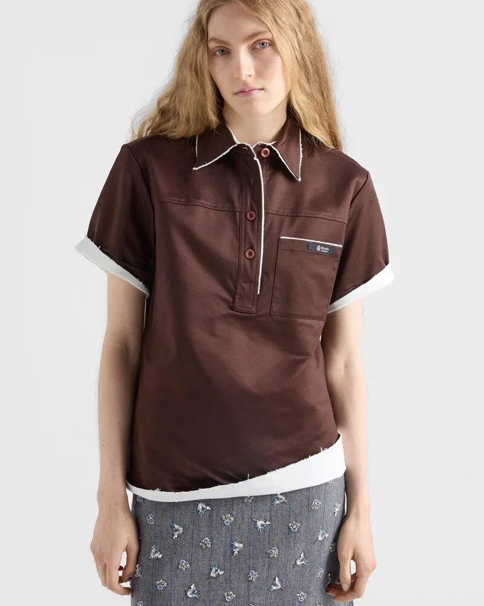 Koszulka polo z bawełny Lisle Koszulka polo z bawełny Lisle