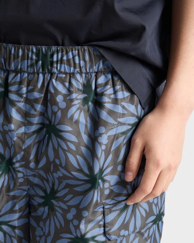 Kąpielówki z nadrukiem z materiału Re-Nylon Kąpielówki z nadrukiem z materiału Re-Nylon
