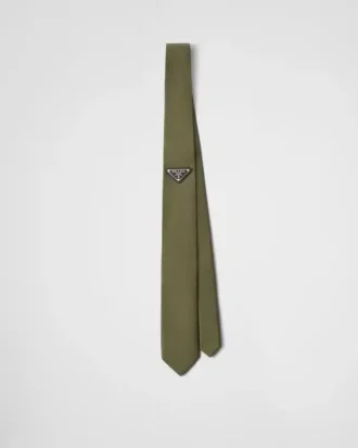 Krawat z gabardyny Re-Nylon Krawat z gabardyny Re-Nylon