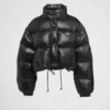 Krótka kurtka puchowa z materiału Re-Nylon Krótka kurtka puchowa z materiału Re-Nylon