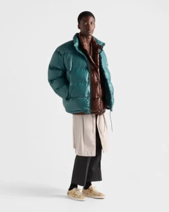 Kurtka puchowa Re-Nylon o średniej gramaturze