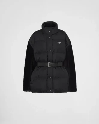 Kurtka puchowa z Re-Nylon