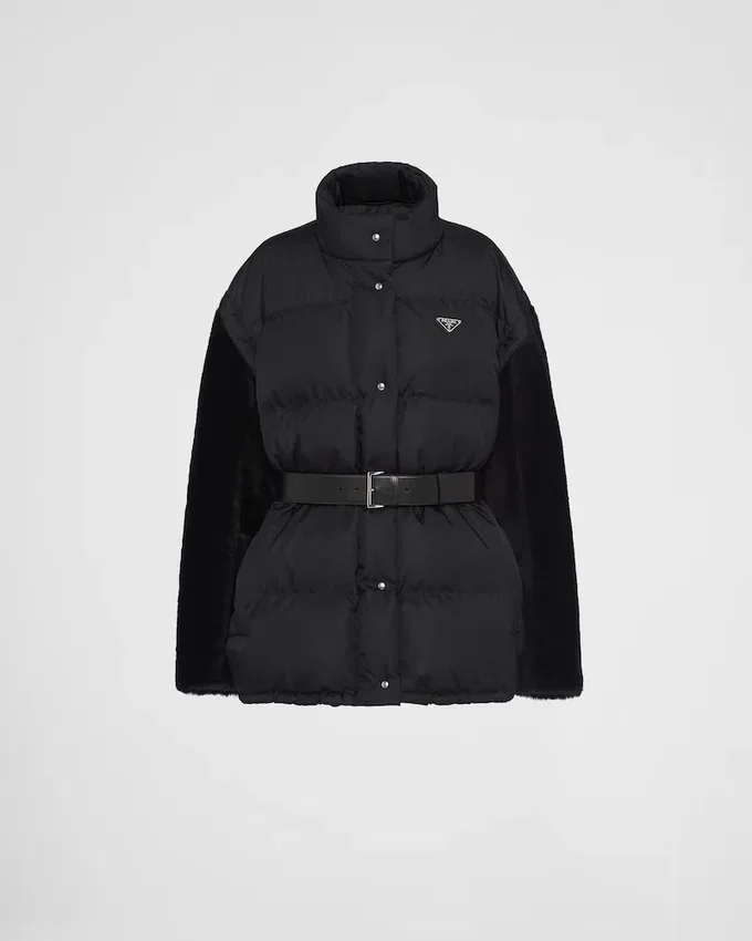Kurtka puchowa z Re-Nylon Kurtka puchowa z Re-Nylon