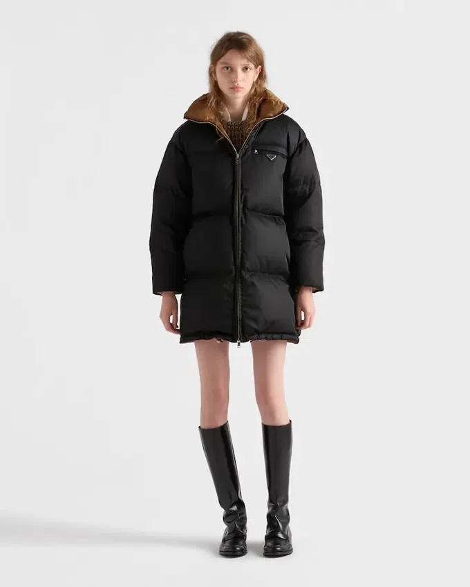 Kurtka puchowa z Re-Nylon Kurtka puchowa z Re-Nylon