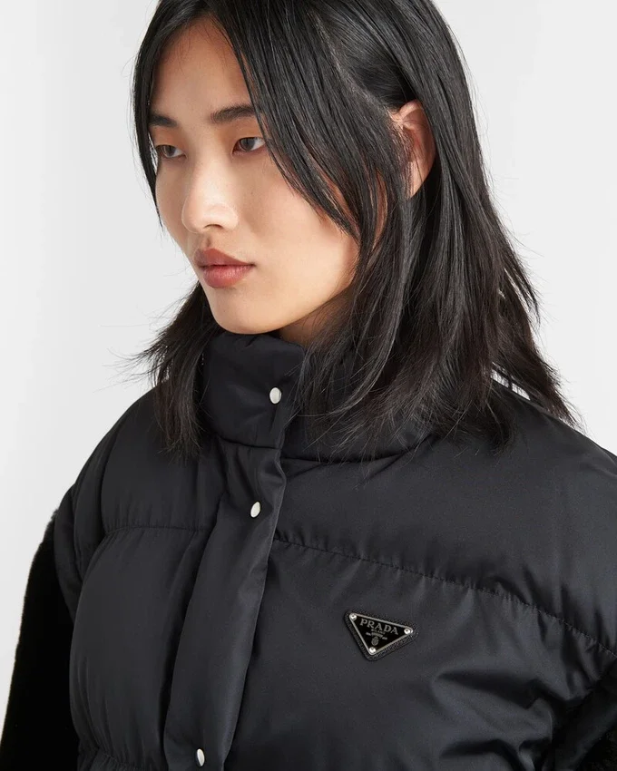 Kurtka puchowa z Re-Nylon Kurtka puchowa z Re-Nylon