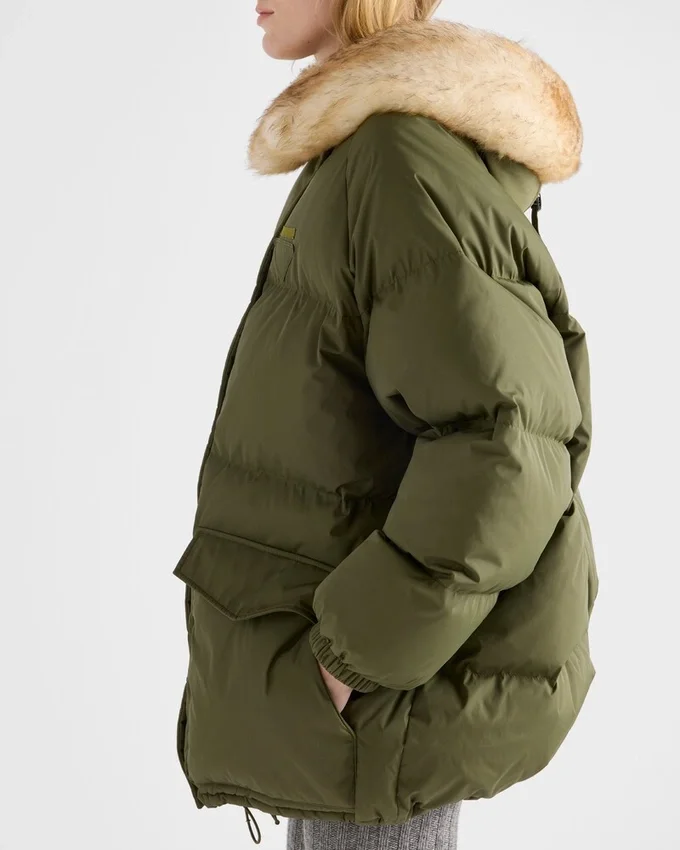 Kurtka puchowa z Re-Nylon Kurtka puchowa z Re-Nylon