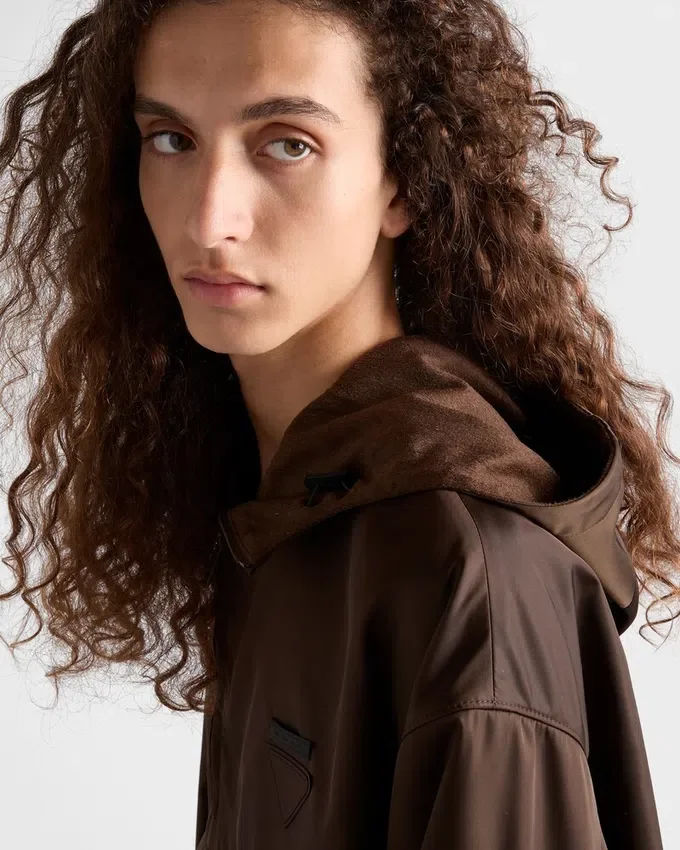 Kurtka typu anorak z materiału Re-Nylon Kurtka typu anorak z materiału Re-Nylon