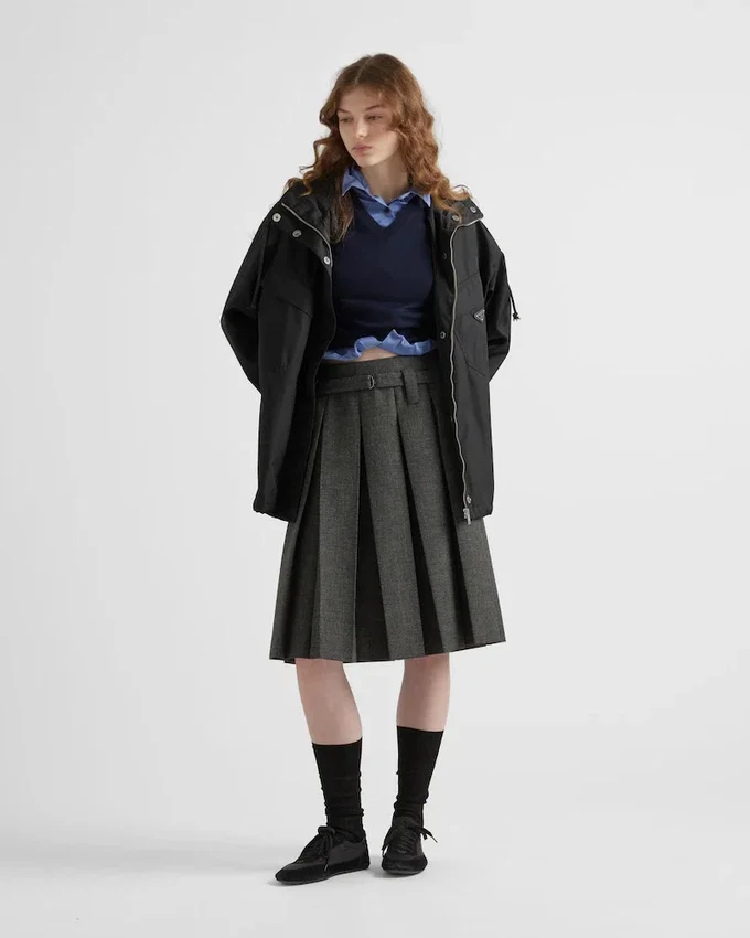 Kurtka typu blouson z materiału Re-Nylon Kurtka typu blouson z materiału Re-Nylon