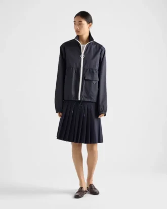 Kurtka typu blouson z materiału Re-Nylon