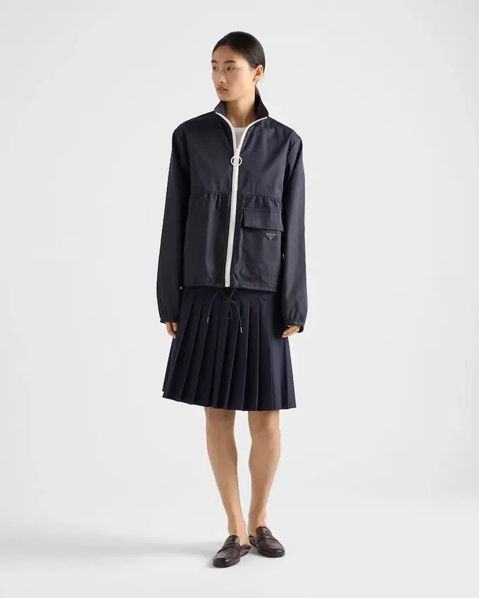Kurtka typu blouson z materiału Re-Nylon Kurtka typu blouson z materiału Re-Nylon