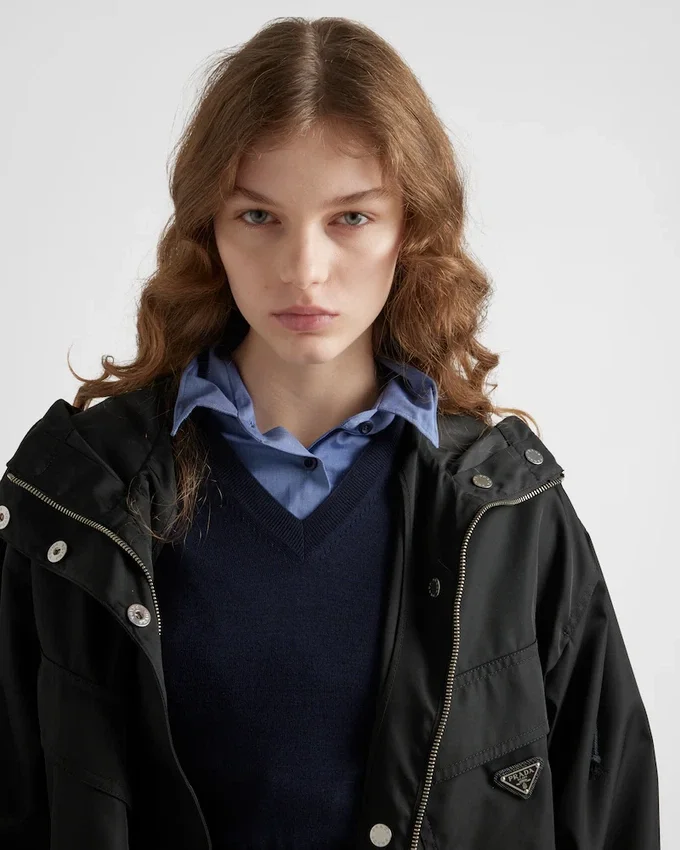 Kurtka typu blouson z materiału Re-Nylon Kurtka typu blouson z materiału Re-Nylon