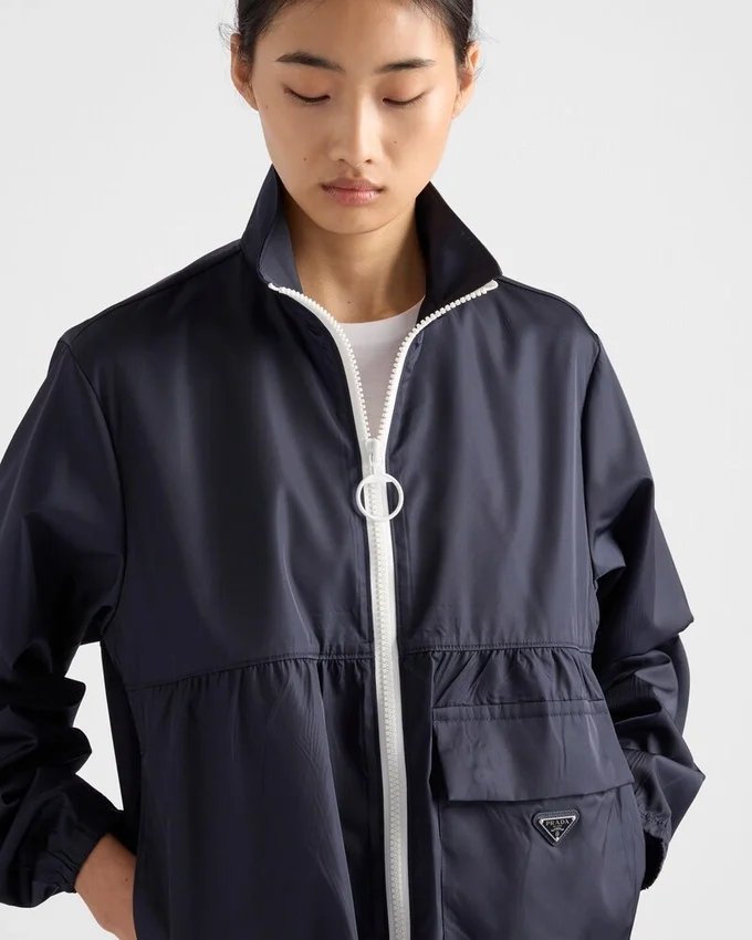 Kurtka typu blouson z materiału Re-Nylon Kurtka typu blouson z materiału Re-Nylon