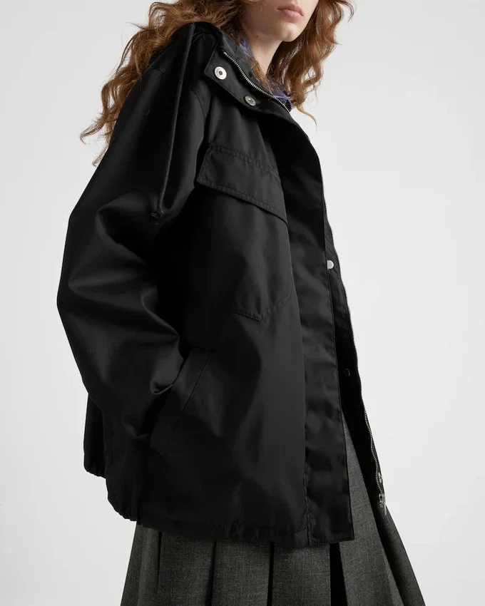 Kurtka typu blouson z materiału Re-Nylon Kurtka typu blouson z materiału Re-Nylon
