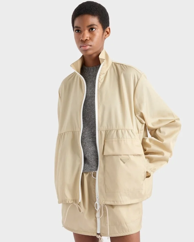 Kurtka typu blouson z materiału Re-Nylon Kurtka typu blouson z materiału Re-Nylon