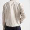 Kurtka typu blouson z tkaniny chambray Kurtka typu blouson z tkaniny chambray