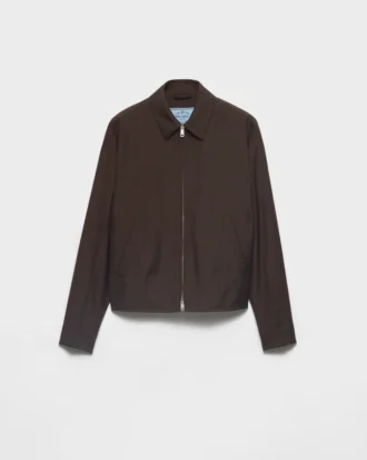 Kurtka typu bluzon z kid mohair