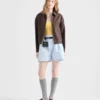 Kurtka typu bluzon z kid mohair Kurtka typu bluzon z kid mohair