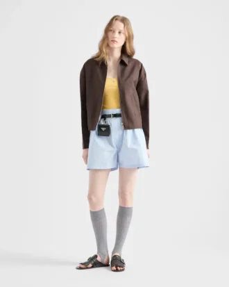 Kurtka typu bluzon z kid mohair