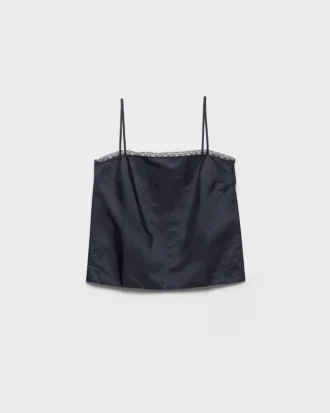 Lekka bluzka z materiału Re-Nylon