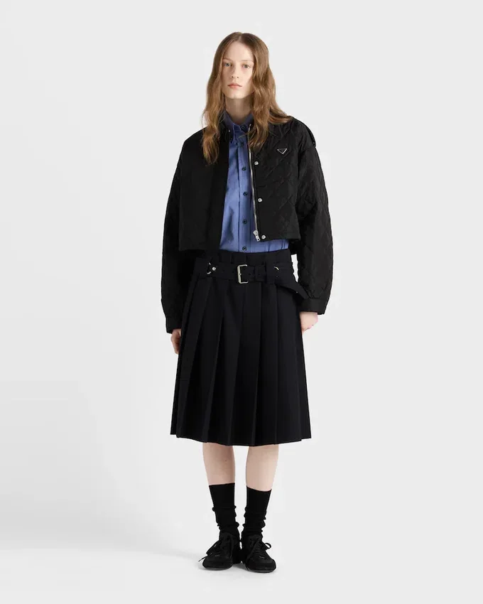Lekka kurtka typu blouson z Re-Nylonu Lekka kurtka typu blouson z Re-Nylonu