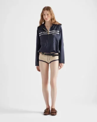 Lekka kurtka typu blouson z Re-Nylonu