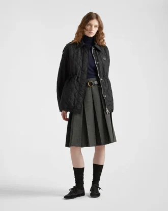 Lekka kurtka typu blouson z Re-Nylonu