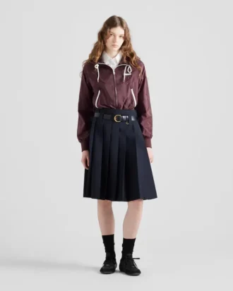 Lekka kurtka typu blouson z Re-Nylonu