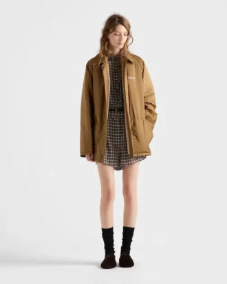 Lekka kurtka typu blouson z Re-Nylonu