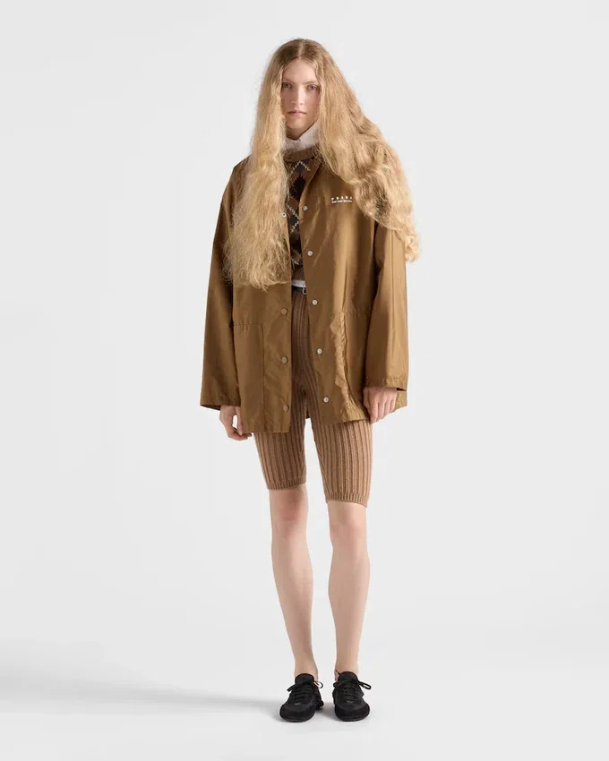 Lekka kurtka typu blouson z Re-Nylonu Lekka kurtka typu blouson z Re-Nylonu