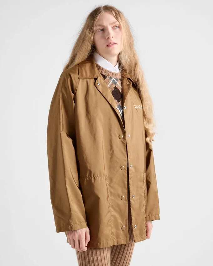 Lekka kurtka typu blouson z Re-Nylonu Lekka kurtka typu blouson z Re-Nylonu