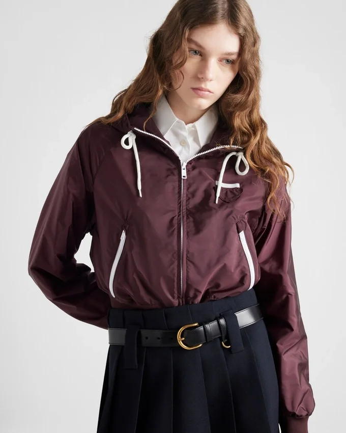 Lekka kurtka typu blouson z Re-Nylonu Lekka kurtka typu blouson z Re-Nylonu