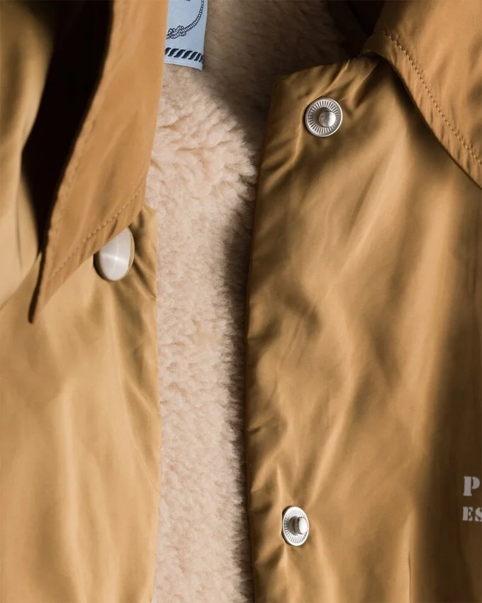 Lekka kurtka typu blouson z Re-Nylonu Lekka kurtka typu blouson z Re-Nylonu