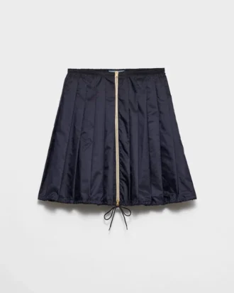 Lekka plisowana spódnica z Re-Nylon
