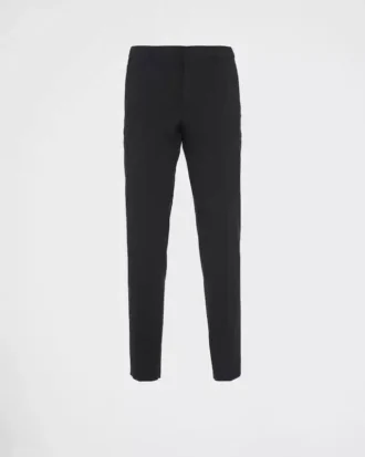 Lekkie spodnie z elastycznej wełny