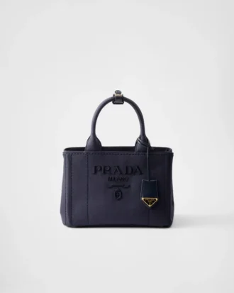 Mała bawełniana torba Prada Jardiniare