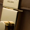 Mała skórzana torba na ramię Prada Soft Sound z zawieszkami Mała skórzana torba na ramię Prada Soft Sound z zawieszkami