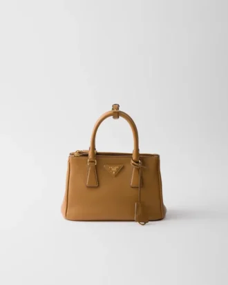 Mała skórzana torebka Prada Galleria