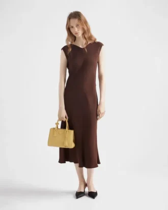 Mała skórzana torebka Prada Galleria