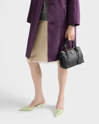 Mała skórzana torebka Prada Galleria