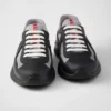 Miękkie gumowe trampki Prada America’s Cup z materiału rowerowego Miękkie gumowe trampki Prada America’s Cup z materiału rowerowego