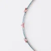 Naszyjnik Couleur Vivante – białe złoto z morganitem i akwamarynem Naszyjnik Couleur Vivante – białe złoto z morganitem i akwamarynem