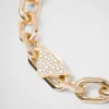 Naszyjnik Eternal Gold Chain z żółtego złota z brylantami Naszyjnik Eternal Gold Chain z żółtego złota z brylantami