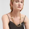 Naszyjnik Eternal Gold Chain z żółtego złota z brylantami Naszyjnik Eternal Gold Chain z żółtego złota z brylantami