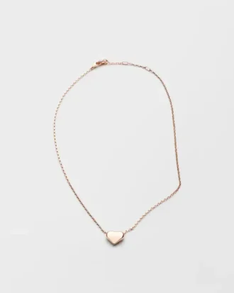 Naszyjnik Eternal Gold Nano Heart z różowego złota Naszyjnik Eternal Gold Nano Heart z różowego złota