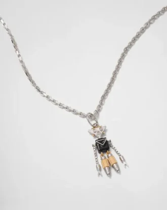 Naszyjnik z zawieszką Robot Jewels