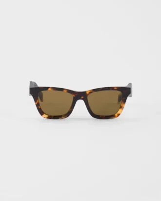 Okulary przeciwsłoneczne z logo Prada