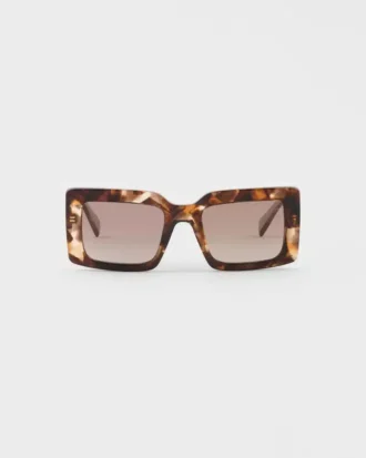 Okulary przeciwsłoneczne z logo Prada