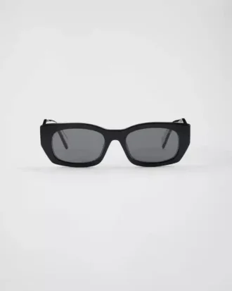Okulary przeciwsłoneczne z logo Prada