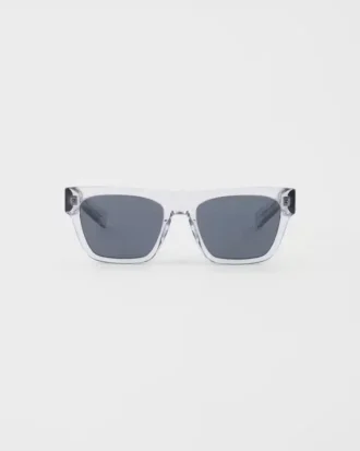 Okulary przeciwsłoneczne z logo Prada Okulary przeciwsłoneczne z logo Prada
